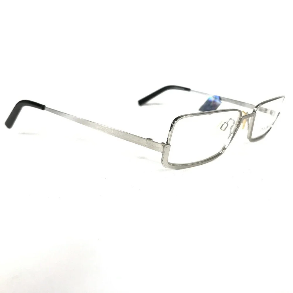 Dolce & Gabbana DG405 167 Eyeglasses Frames Silver Rectangular 51-17-135